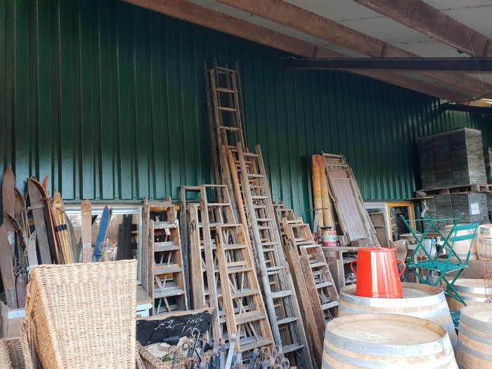 foto d 7 .  Trapjes/ladders