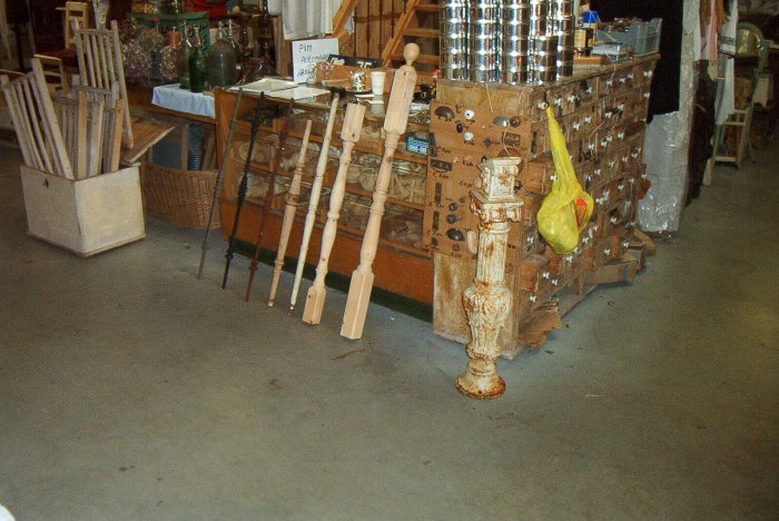 foto d 42 .  trapspijlen /baluster